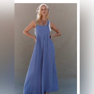 Free people sun drenched overalls
